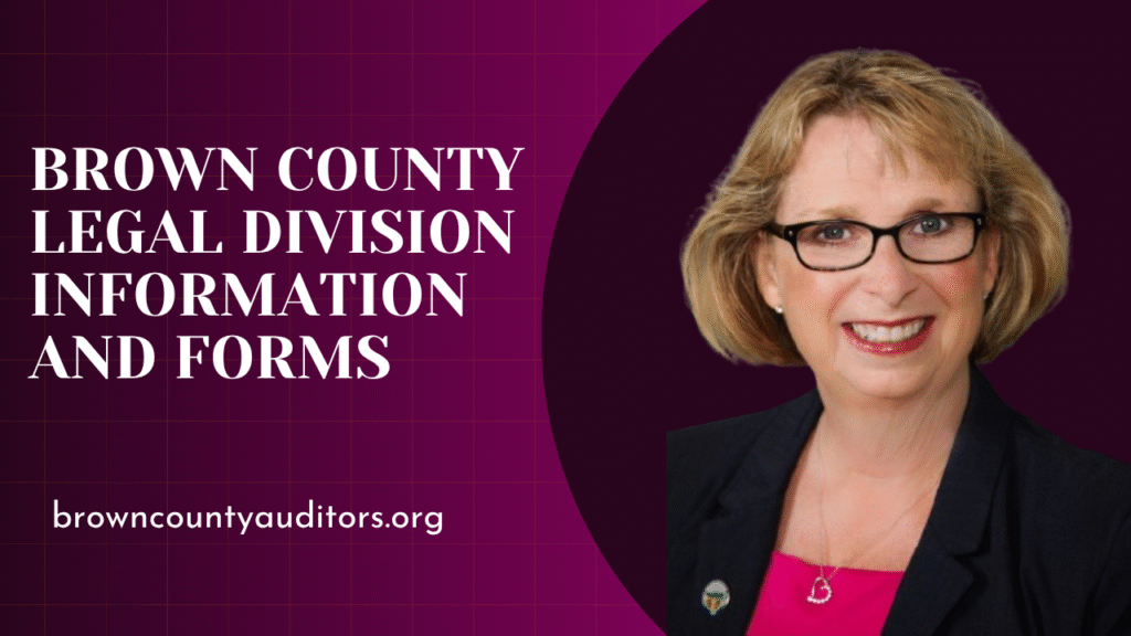 Brown County Legal Division Information and Forms