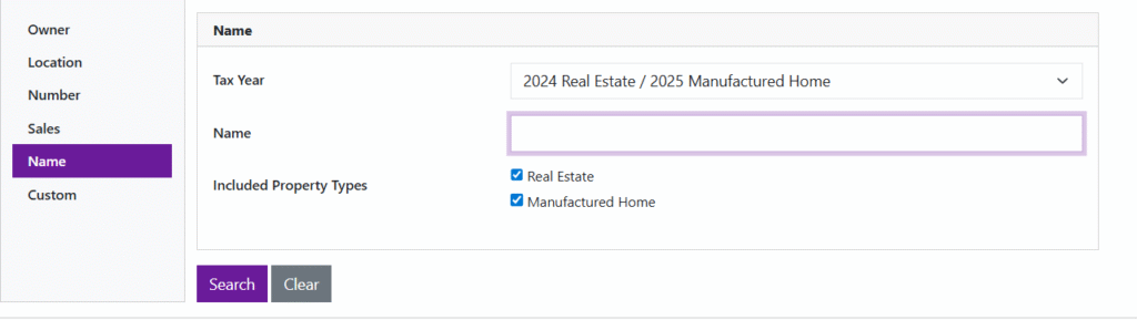 property search tool