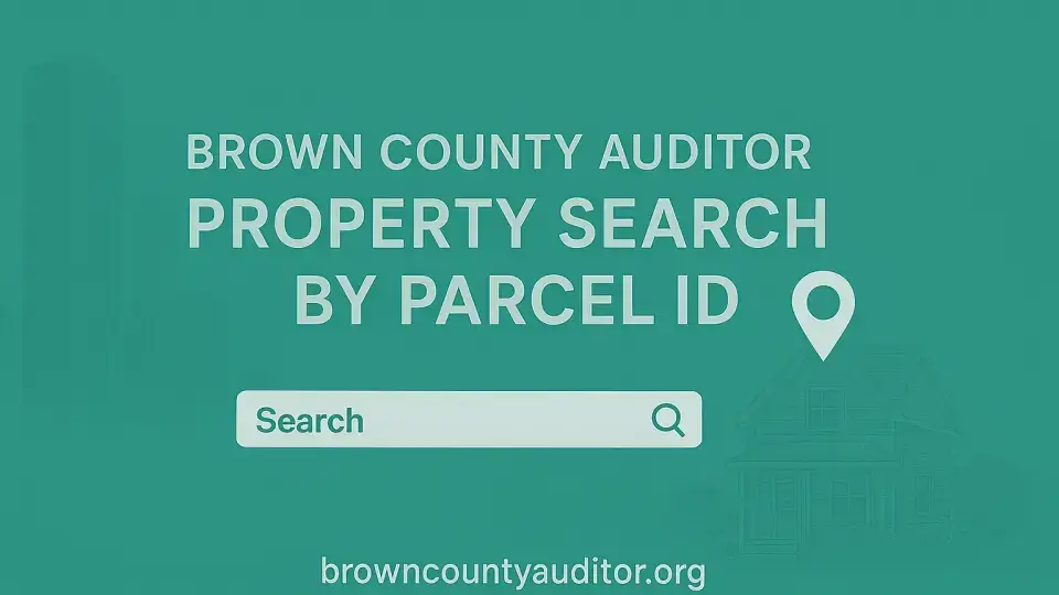 Brown County Property Search by Parcel Number