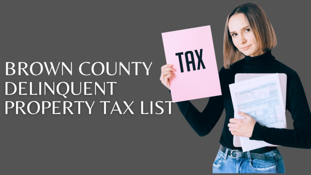 Brown County Delinquent Property Tax List